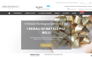 Il sito online di Dream With Us