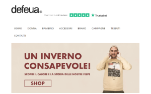 Il sito online di Defeua