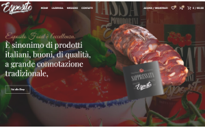 Il sito online di Esposito Food