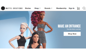 Visita lo shopping online di Mattel Creations