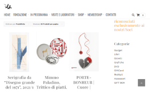 Il sito online di Fondazione Arnaldo Pomodoro