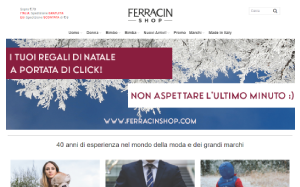 Il sito online di Ferracin Shop