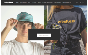 Il sito online di Labelless