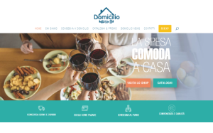 Il sito online di Domicilio srl