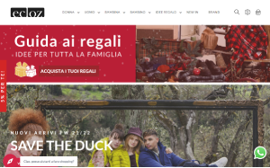 Visita lo shopping online di Ecloz