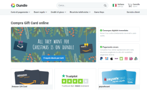 Il sito online di Dundle