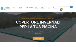 Il sito online di Piscine per Tutti