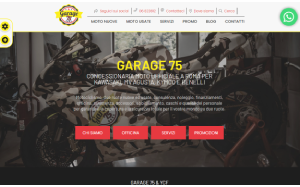 Il sito online di Garage75