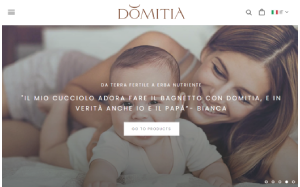 Il sito online di Domitia Skincare