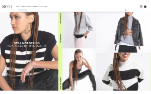 Il sito online di I AM Stores