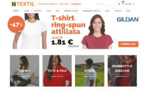 Il sito online di Ntextil