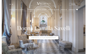 Il sito online di Donna Camilla Savelli