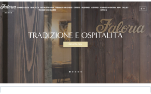 Il sito online di Faloria Spa Resort