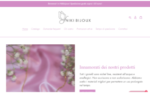 Il sito online di Nniki Bijoux