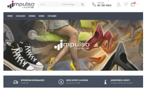 Il sito online di Impulso Calzature