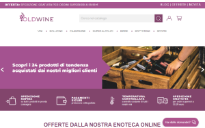 Il sito online di Oldwine