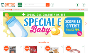 Il sito online di Castoro