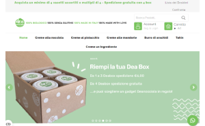 Il sito online di Dea Nocciola