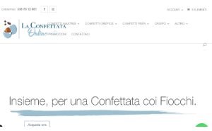 Il sito online di La Confettata Online
