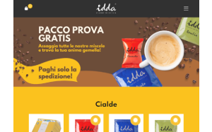 Il sito online di Idda Caffe