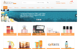 Il sito online di Profumeria Beauty Shop