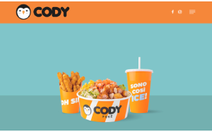 Il sito online di Cody sushi