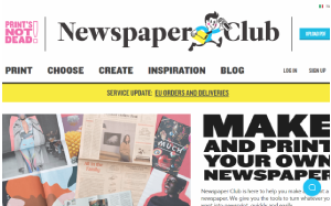 Visita lo shopping online di Newspaper Club