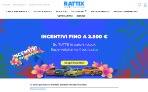 Visita lo shopping online di Ratti auto