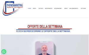 Il sito online di Phonemarketing