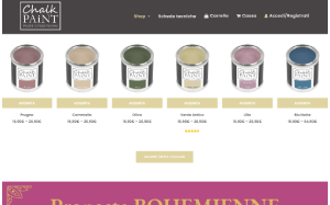 Il sito online di Chalk Paint