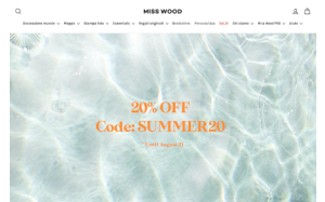 Visita lo shopping online di Miss Wood