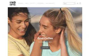 Il sito online di Gym plus Coffee