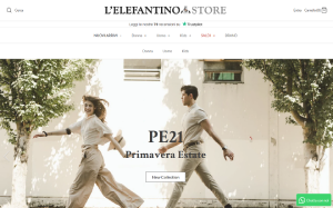 Il sito online di L'elefantino Store