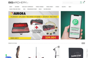 Il sito online di BIGarchery