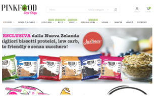 Visita lo shopping online di Pinkfoodshop