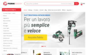 Il sito online di FerriGroup srl