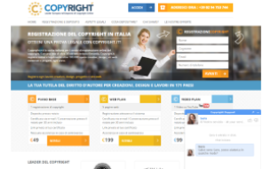 Il sito online di Copyright