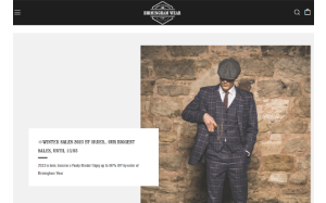 Il sito online di Birmingham Wear