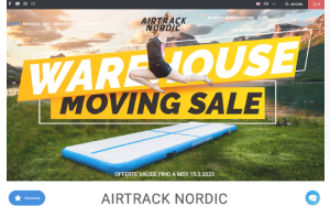 Visita lo shopping online di Airtrack Nordic