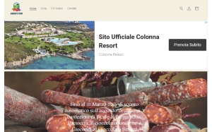 Il sito online di Carusos Food