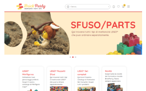 Il sito online di BrickParty