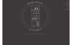 Il sito online di Coconut Hostel