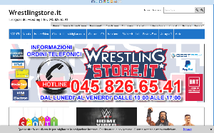 Il sito online di wrestlingstore