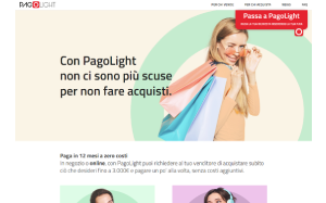 Visita lo shopping online di Pagolight