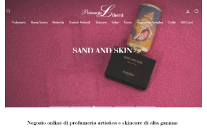 Il sito online di Profumerie Liberti