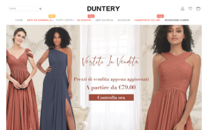 Il sito online di Duntery