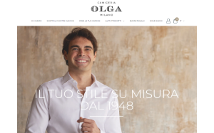 Il sito online di Camiceria Olga Milano