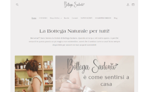 Il sito online di Bottega Sadonio