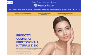 Il sito online di Beauty District