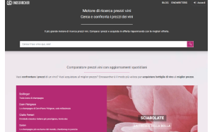 Il sito online di Enosearcher